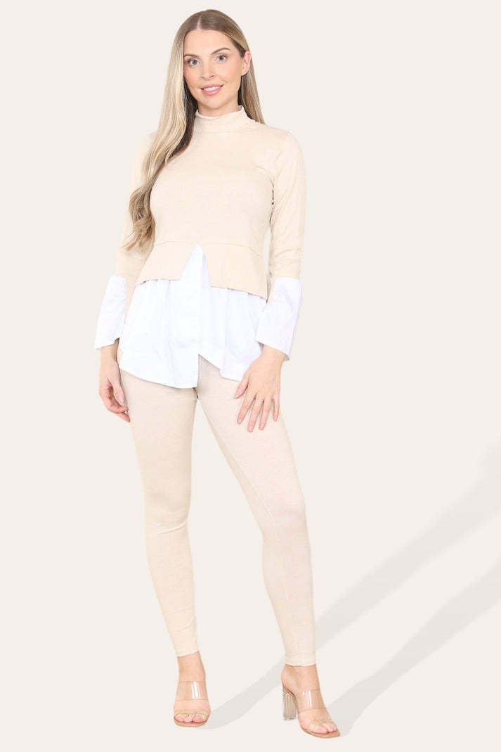 Ribbed Lounge Wear Flared